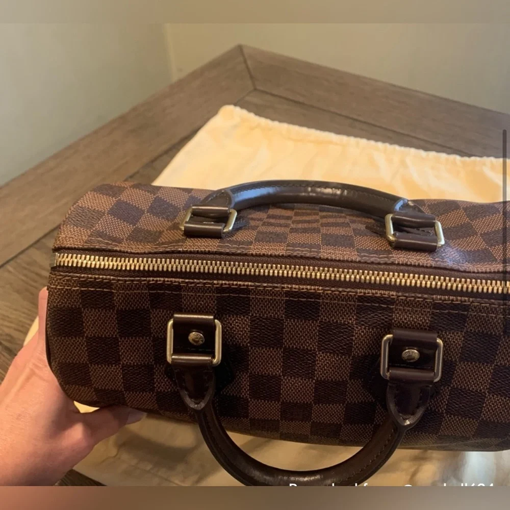Louis Vuitton Speedy 25 Bandouliere Damier Ebene - Picture 3 of 9